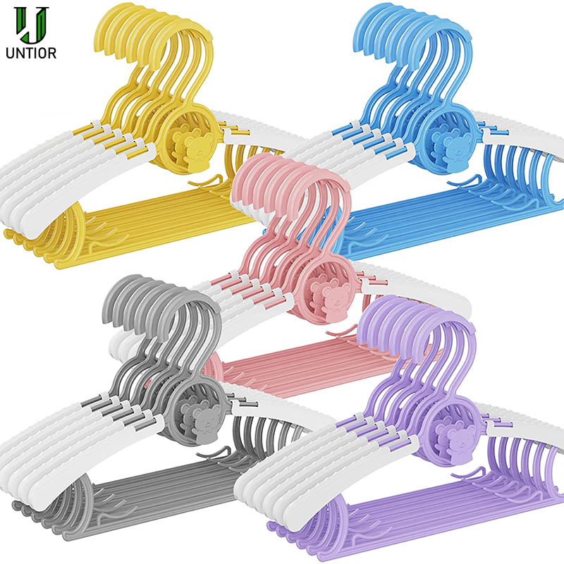UNTIOR ลื่นแขวนเสื้อผ้าเด็กปรั - Baby Clothing Hanging Rack บทวิจารณ์และราคา