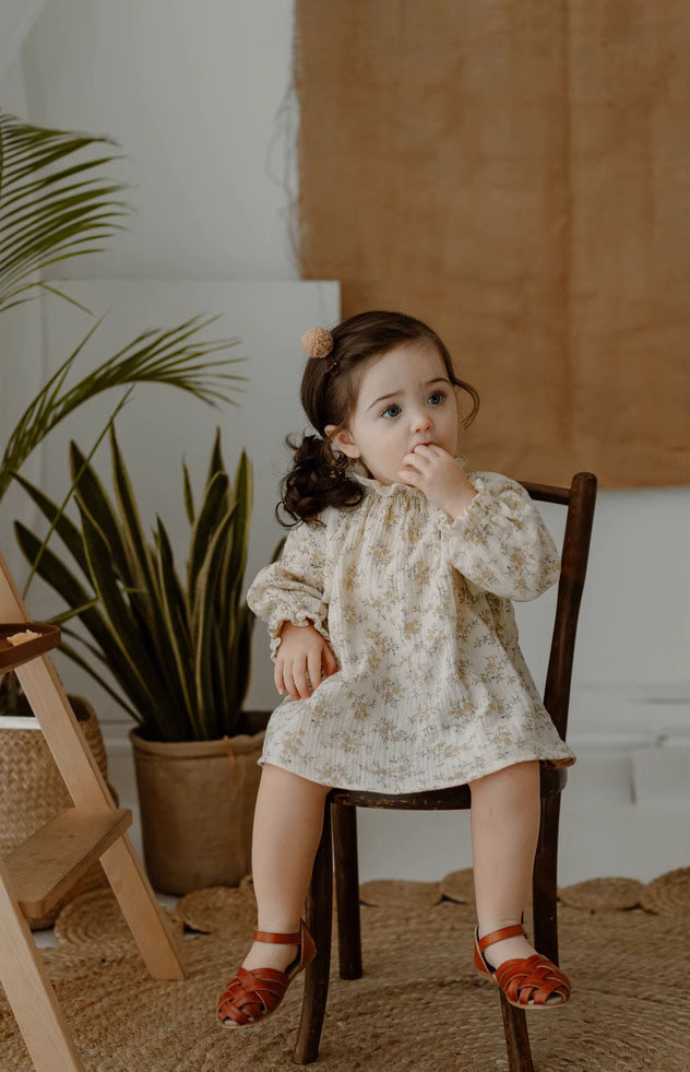 ดอกไม้เด็กสาวชุดฤดูใบไม้ผลิผ้า - Baby Clothing Organic บทวิจารณ์และราคา